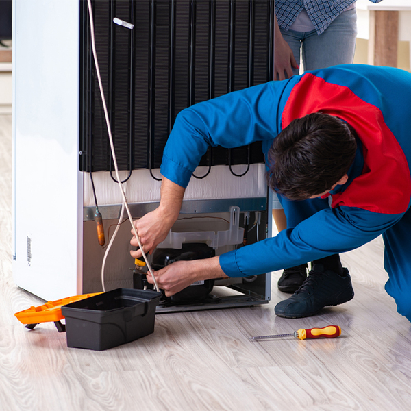 how much do you charge for refrigerator repair services in Hingham WI